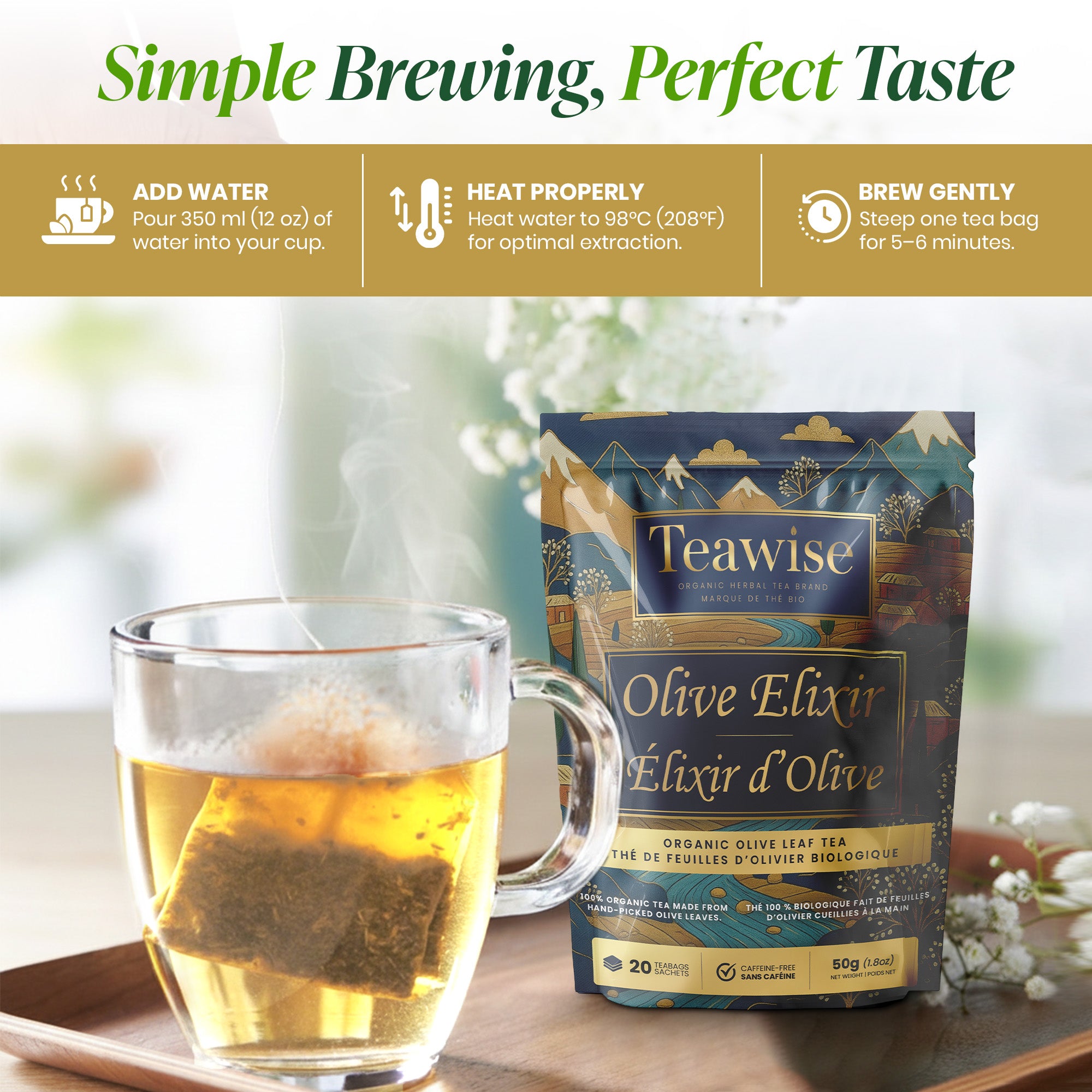 Teawise™ Olive Elixir